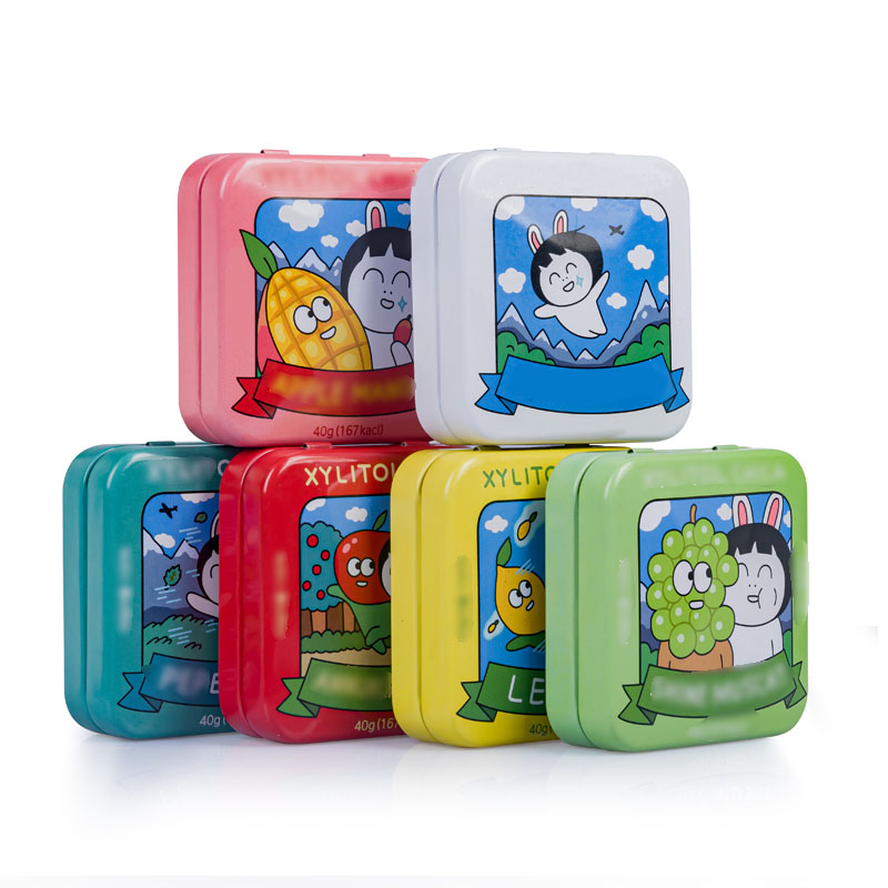 Фабрика индивидуальные жестяные упаковки для сладостей с откидной крышкой квадратные жестяные коробки маленькие мини жестяные коробки для конфет печенья шоколада пищевой класс жестяные коробки с крышкой