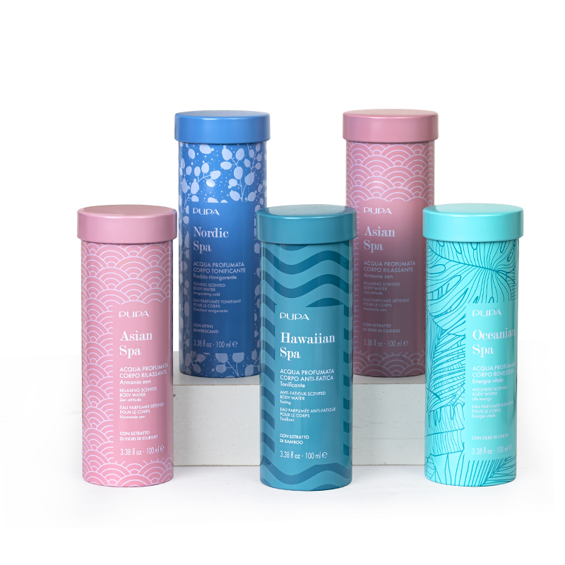 Фабрика металлические продвинутые индивидуальные цилиндрические жестяные коробки для продуктов массажа леди класс упаковка маленькие герметичные жестяные банки для спа соли