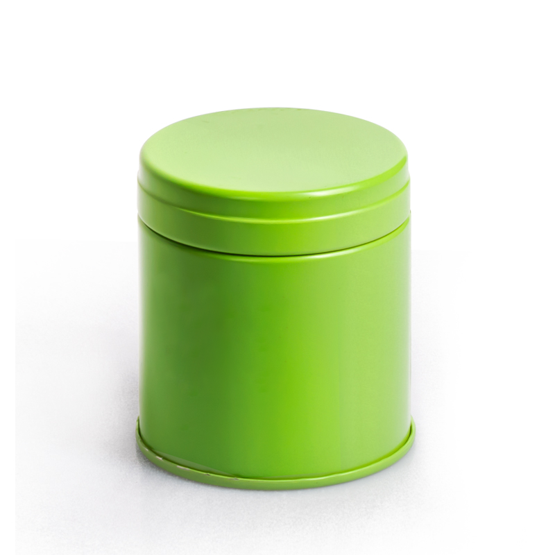Фабрика индивидуальные пустые круглые жестяные банки маленькие металлические контейнеры кофе специи зеленые мини жестяные банки для чая