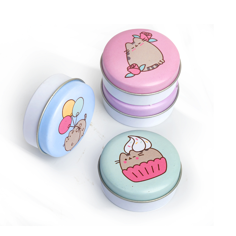 Индивидуальные маленькие круглые жестяные коробки перерабатываемые пищевой класс жестяные банки для мятных конфет жестяные коробки для сладостей металлические контейнеры маленькие жестяные банки для конфет
