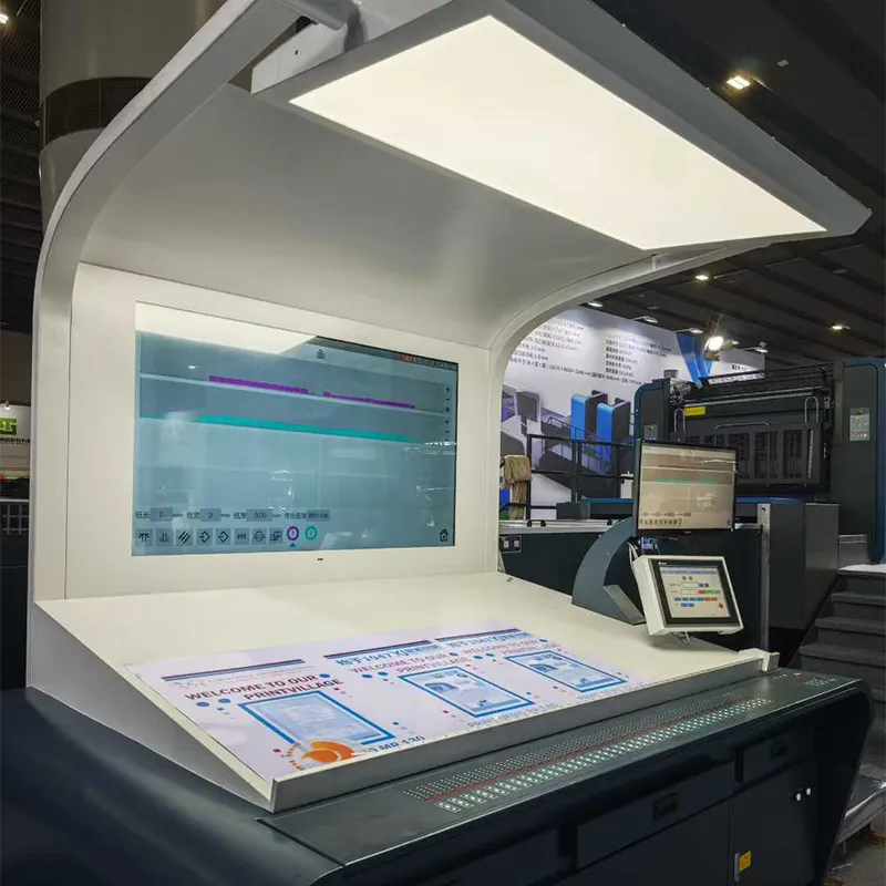 Двухкрасочная машина для печати по жести YT120-2