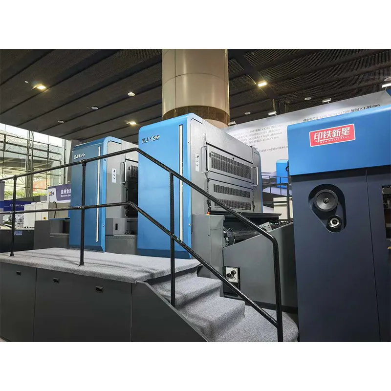 Двухкрасочная машина для печати по жести YT120-2