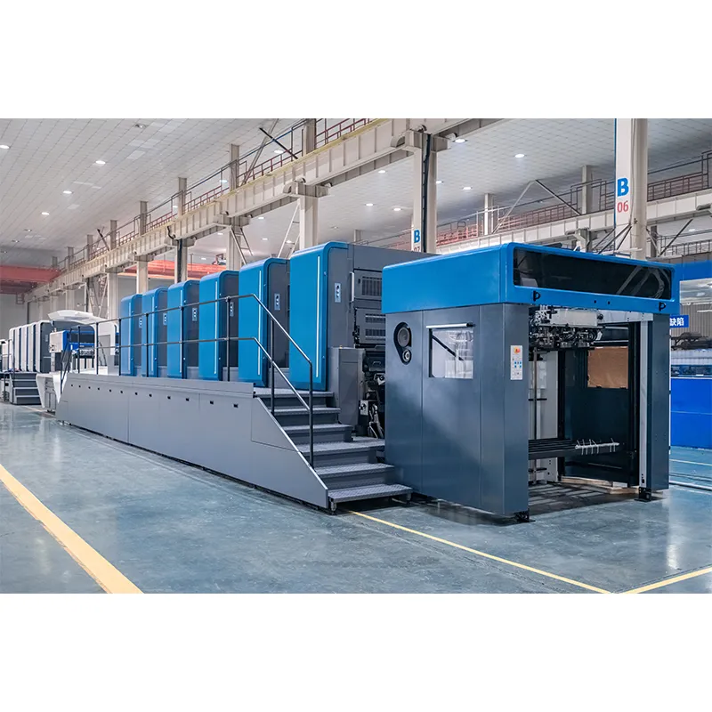 Шестикрасочная машина для печати по жести YT120-6