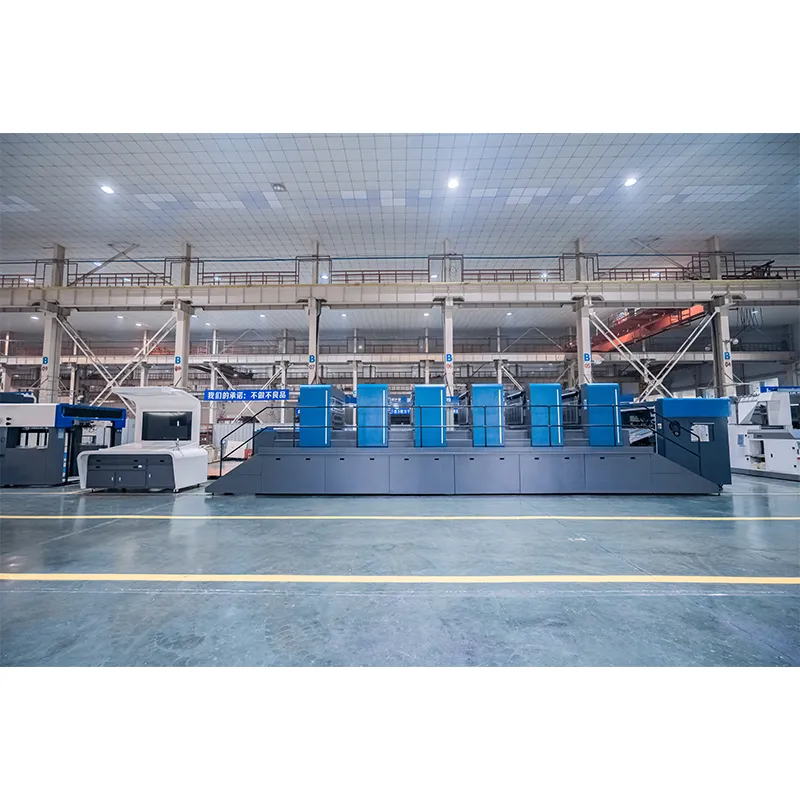 Шестикрасочная машина для печати по жести YT120-6