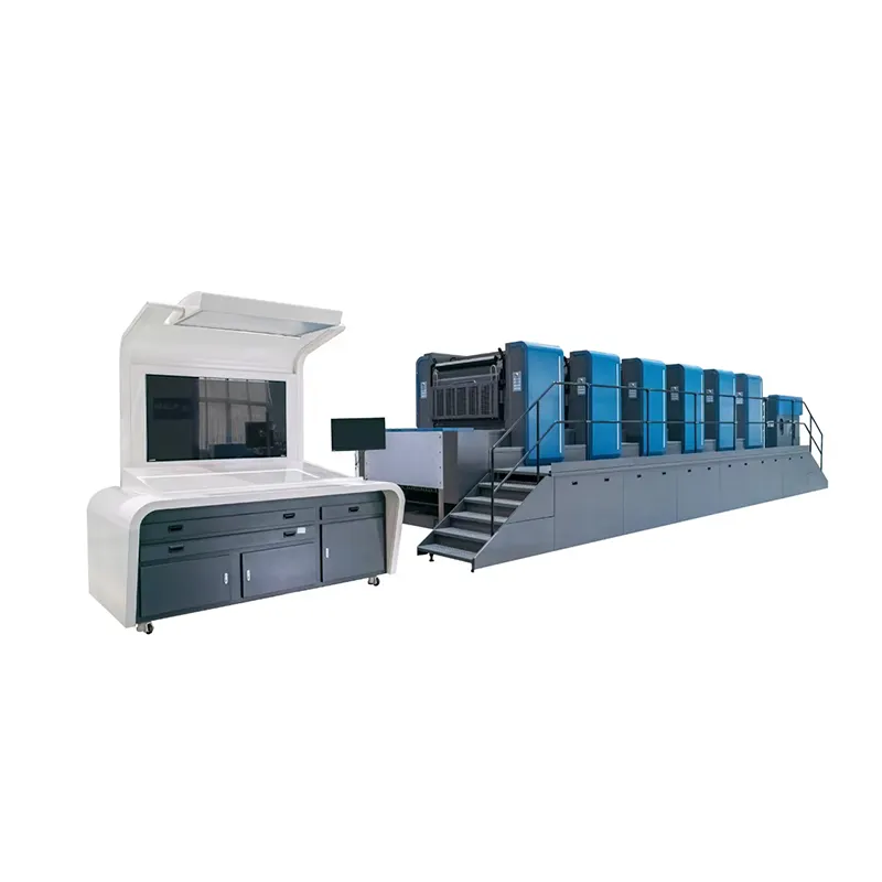 Шестикрасочная машина для печати по жести YT120-6