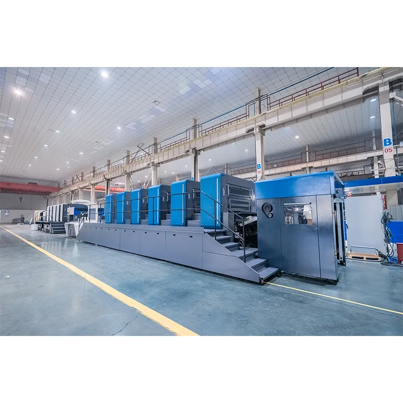 Шестикрасочная машина для печати по жести YT120-6