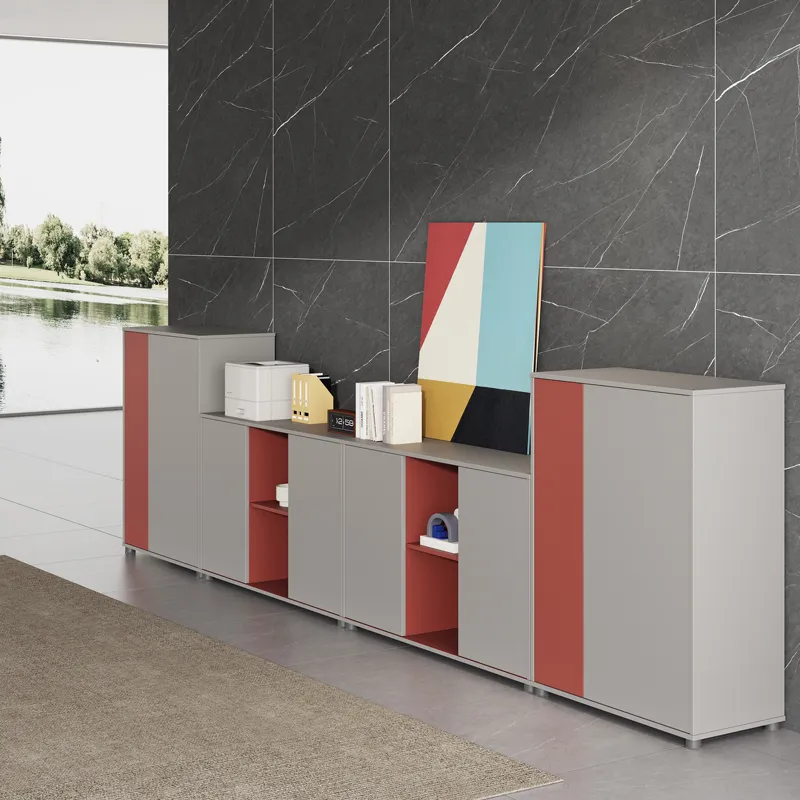 Серия низких шкафов для хранения Time93 GF106 (панельный тип)