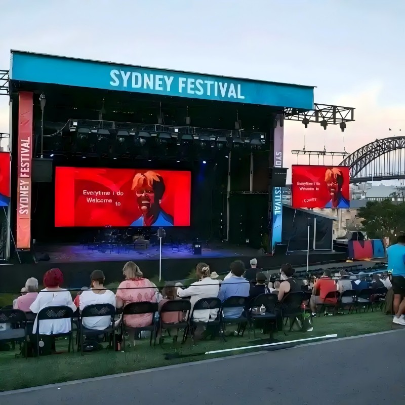 Решения для открытых сцен