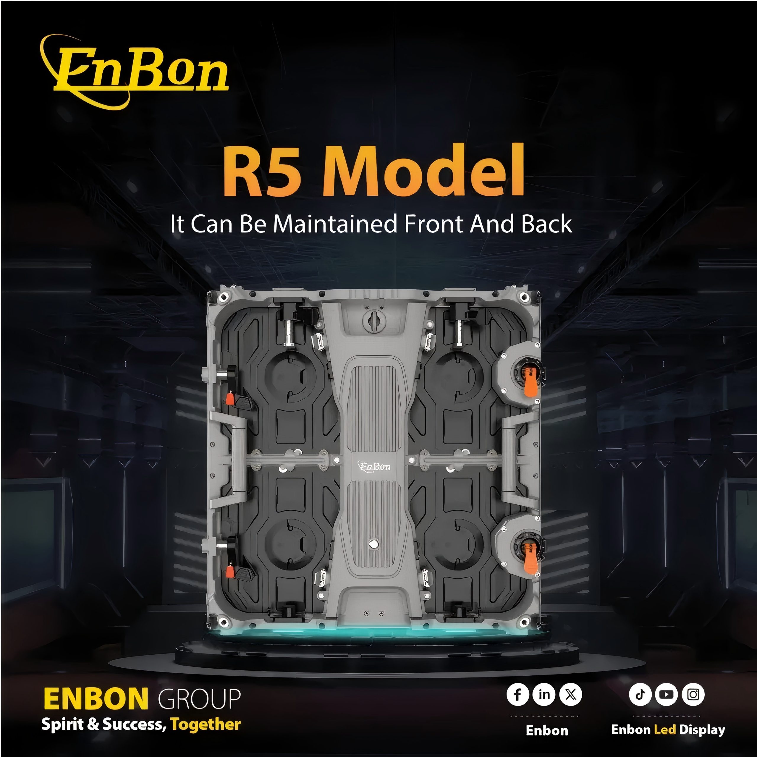 Enbon FC-B model product catalog of outdoor highlight series led screen PDF download