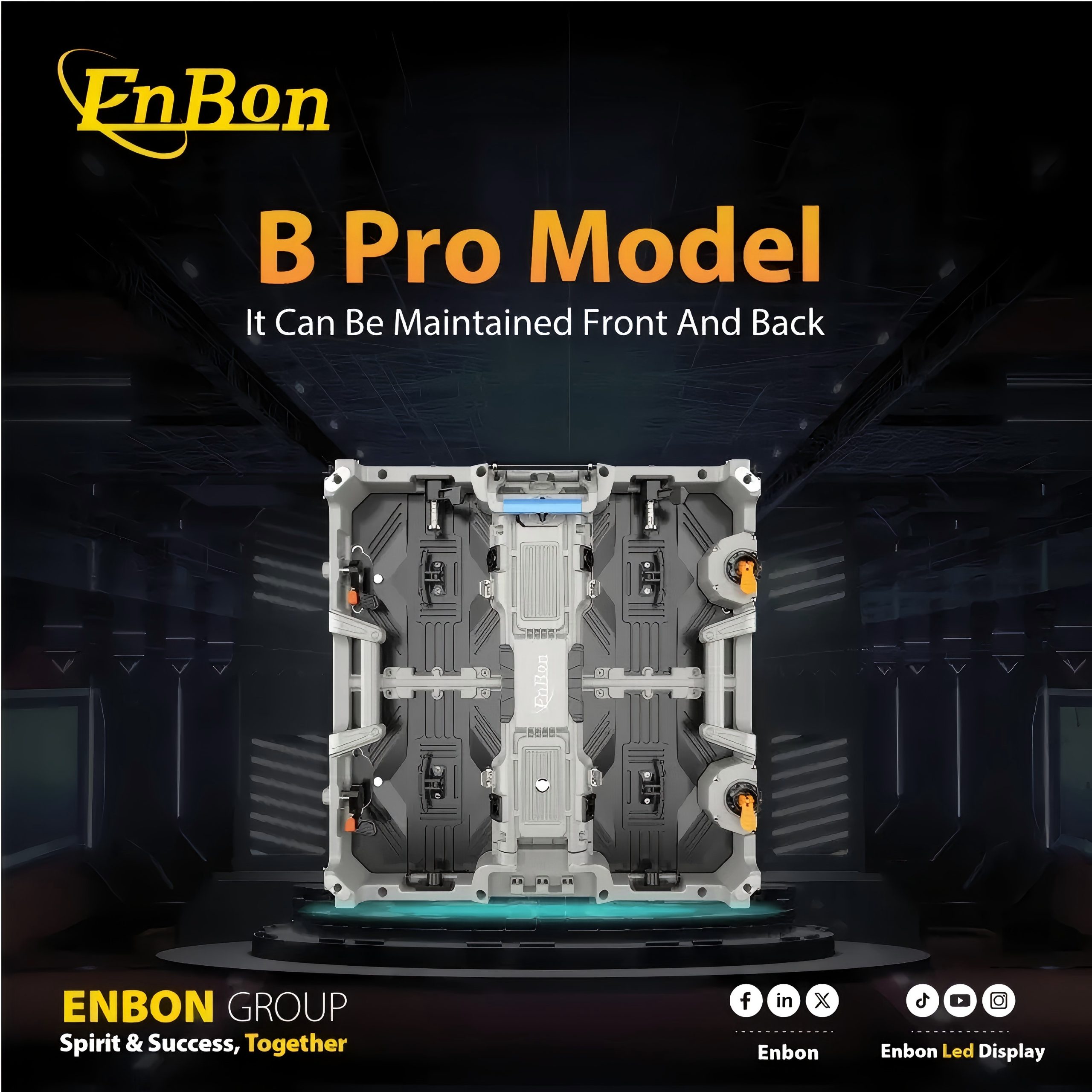 Enbon FC-B model product catalog of outdoor highlight series led screen PDF download
