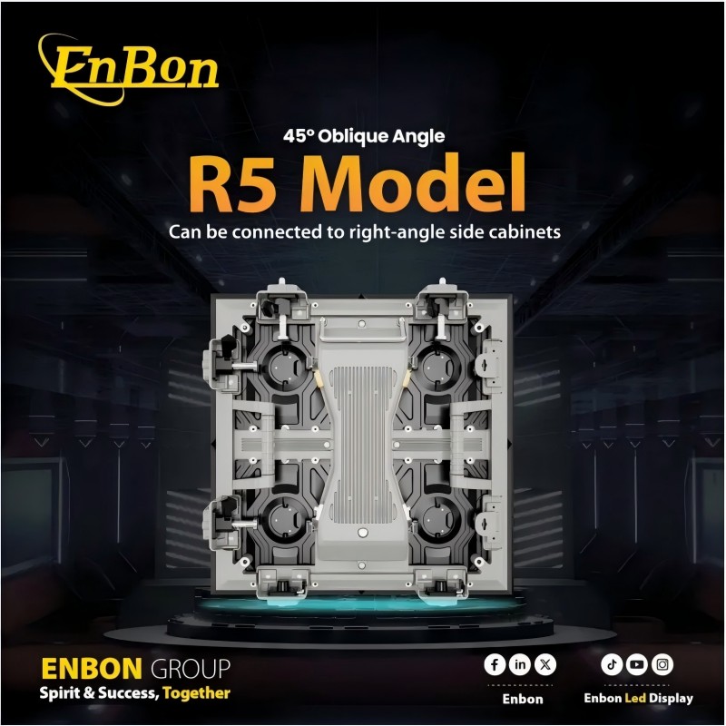 Каталог продукции модели Enbon R5 90° Design для аренды сцены LED экранов