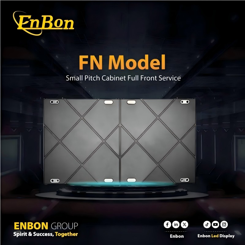 Каталог продукции модели Enbon FN – серия ультра-ясных светодиодных экранов для внутренних помещений