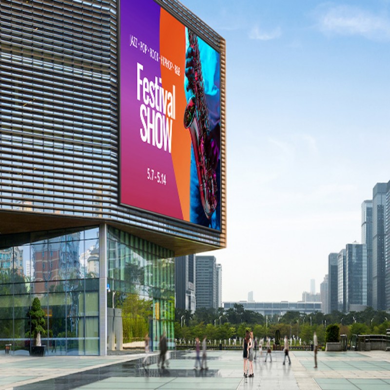 Кейс FC Pro, рекламный экран, Нью-Йорк, США