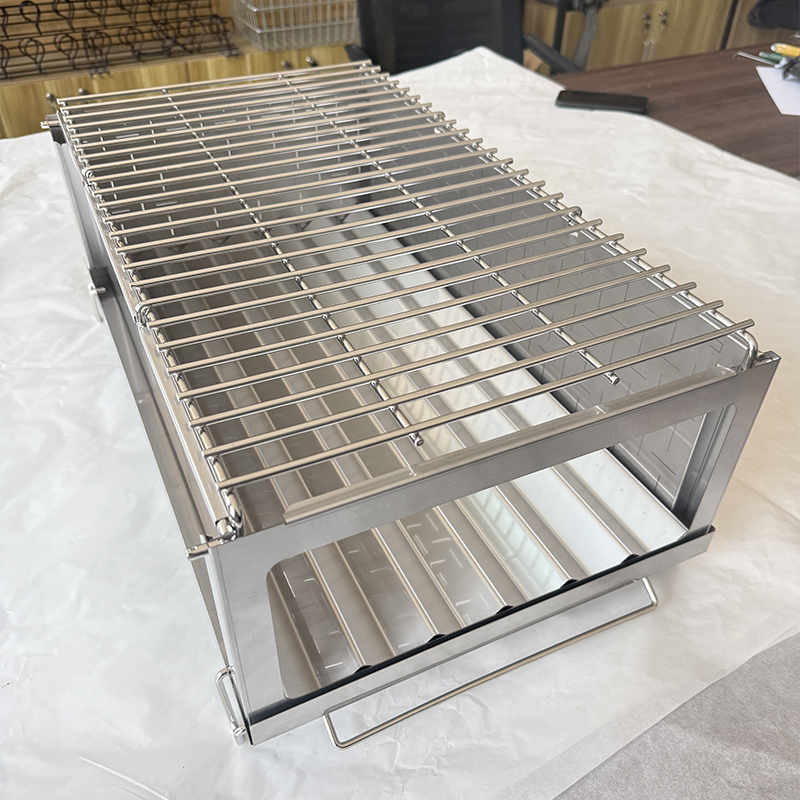 Уличный гриль для барбекю из пищевой нержавеющей стали