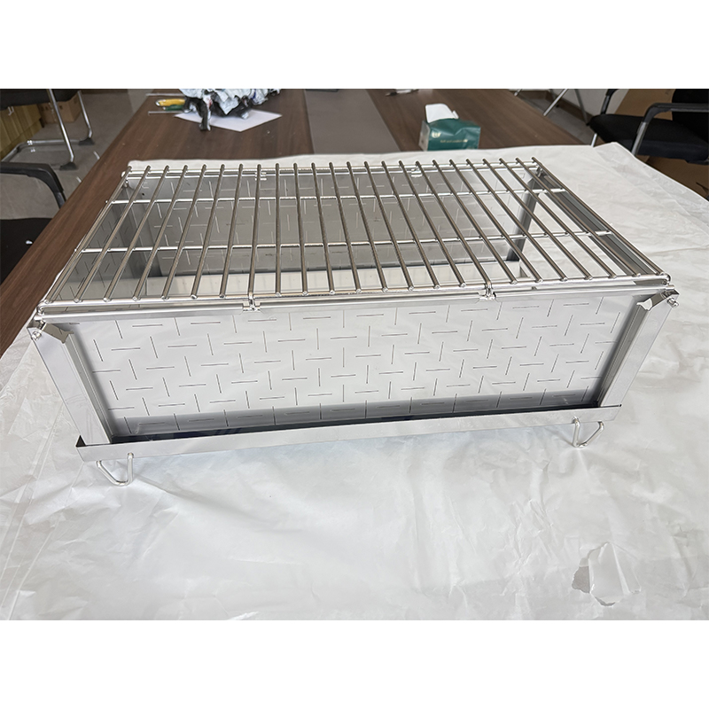 Уличный гриль для барбекю из пищевой нержавеющей стали