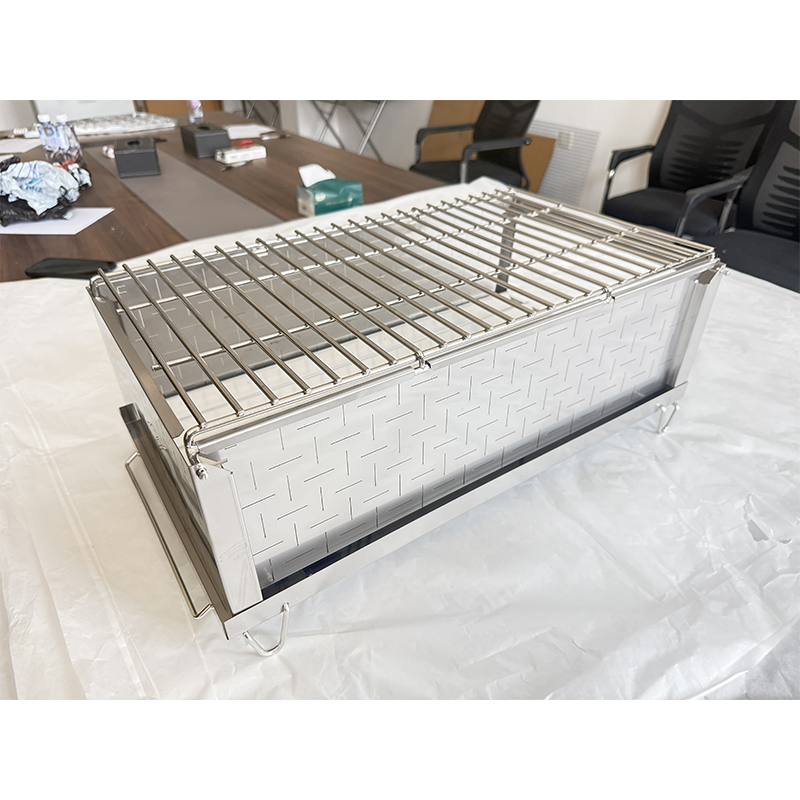 Уличный гриль для барбекю из пищевой нержавеющей стали