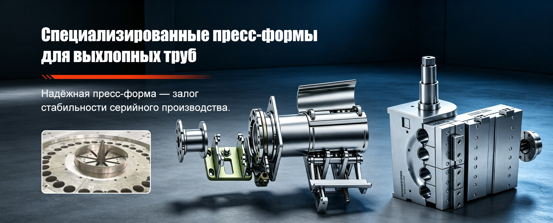 Станок для раздачи и сужения концов труб-banner2