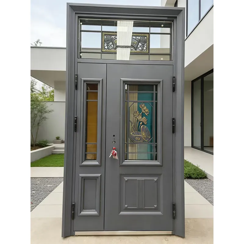 Дверь в новокитайском стиле на заказ