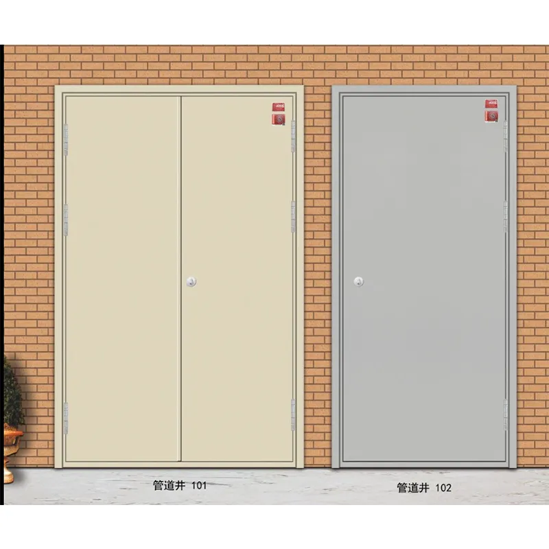 Противопожарная дверь двустворчатая