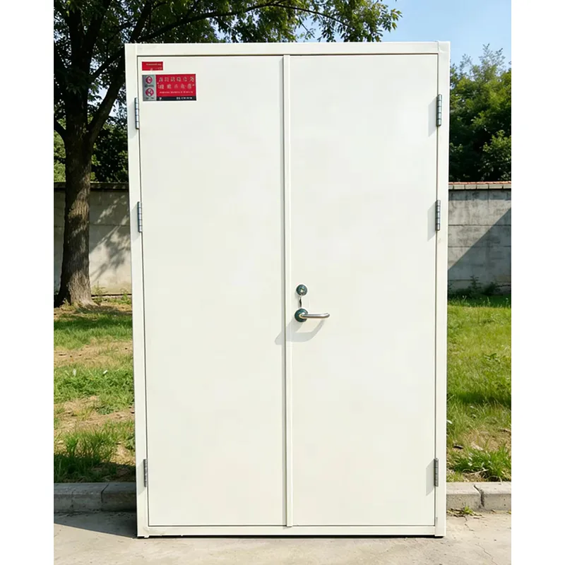 Противопожарная дверь двустворчатая