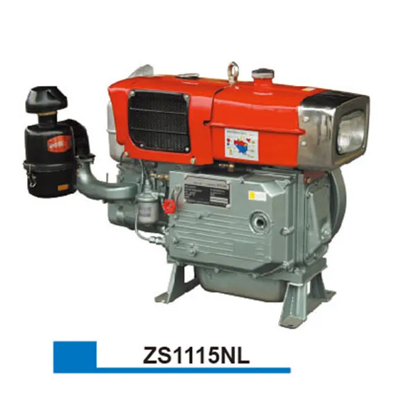 ZS1115NL Дизельный двигатель с водяным охлаждением и одним цилиндром