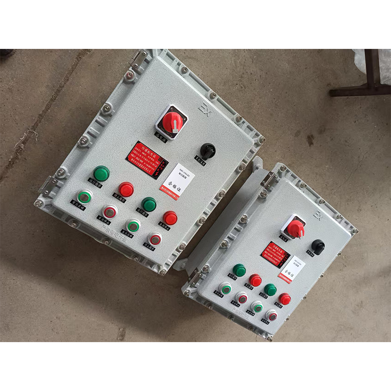 Взрывобезопасная кнопочная коробка управления