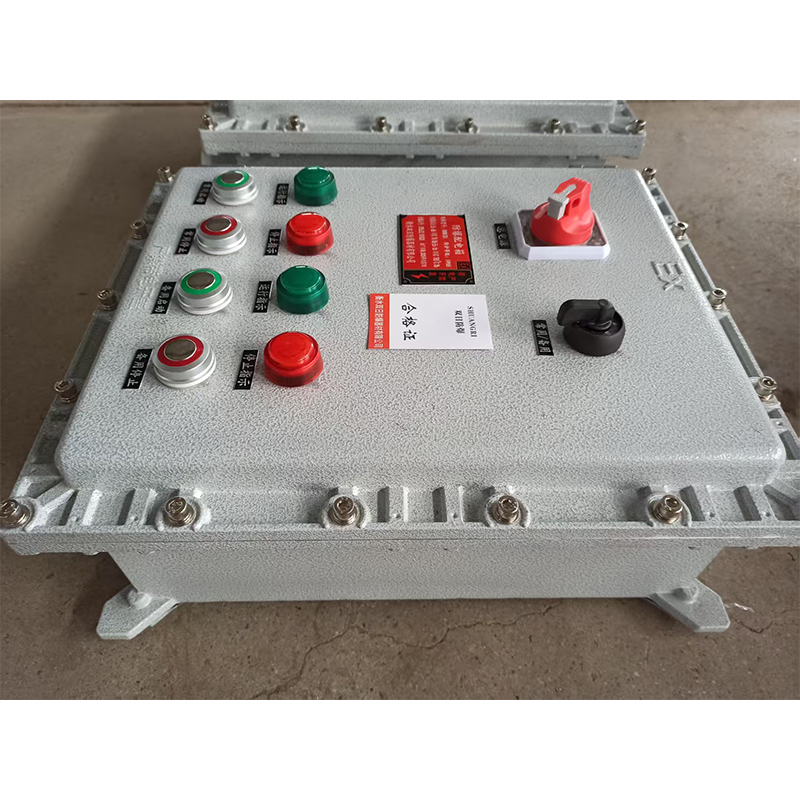 Взрывобезопасная коробка с кнопками управления