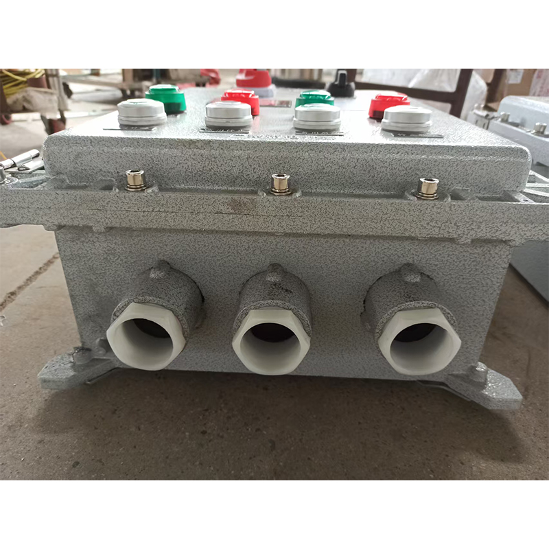 Взрывобезопасный шкаф управления кнопочным типом