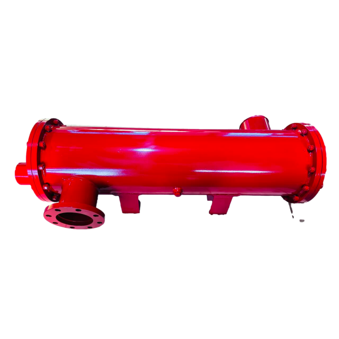 Судовой редуктор с маслопроводами