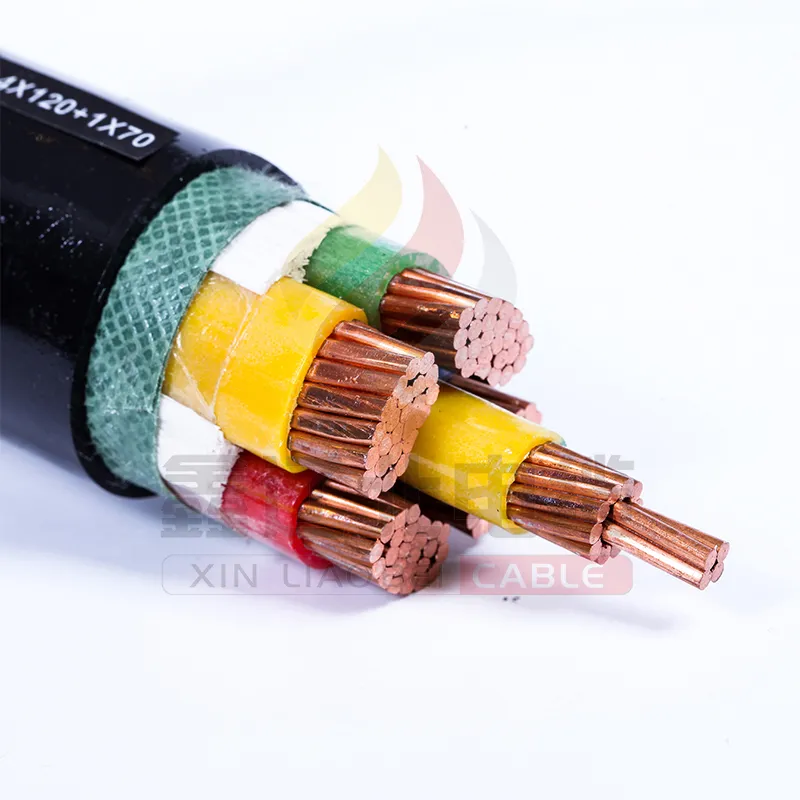 Безгалогенный огнестойкий кабель с низким дымовыделением