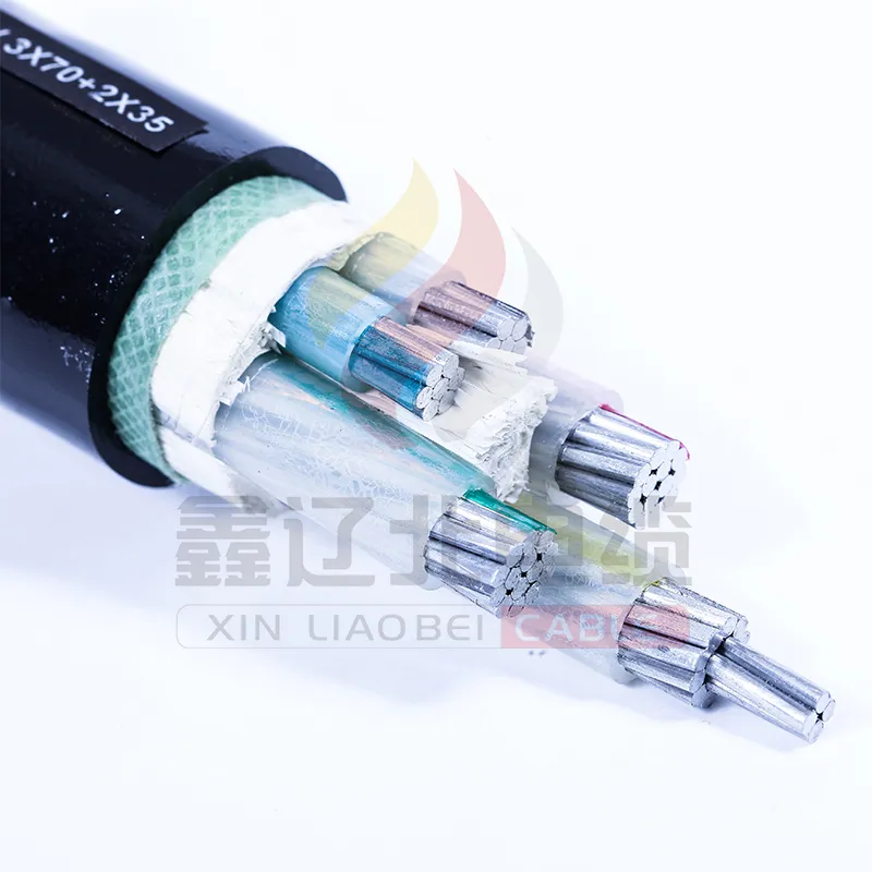 Безгалогенный огнестойкий кабель с низким дымовыделением