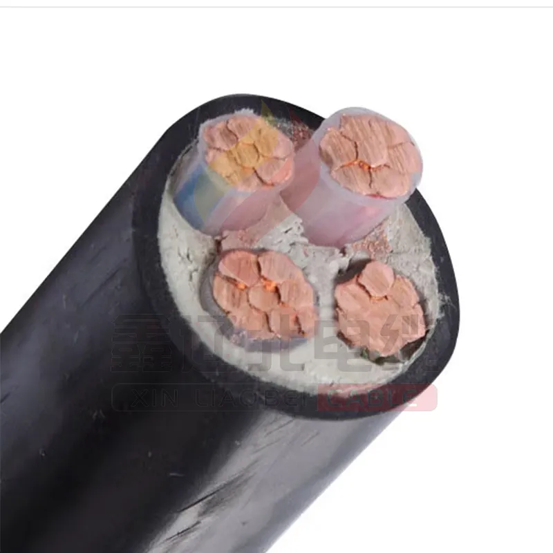 Безгалогенный огнестойкий кабель с низким дымовыделением и изоляцией из сшитого облучением полимера