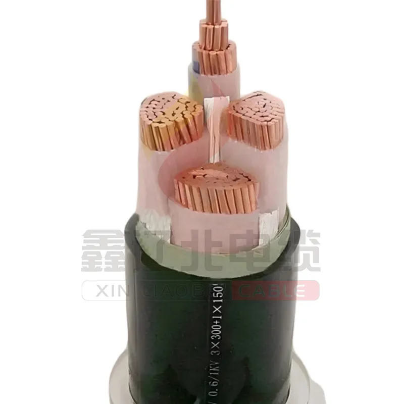 Безгалогенный огнестойкий кабель с низким дымовыделением и изоляцией из сшитого облучением полимера