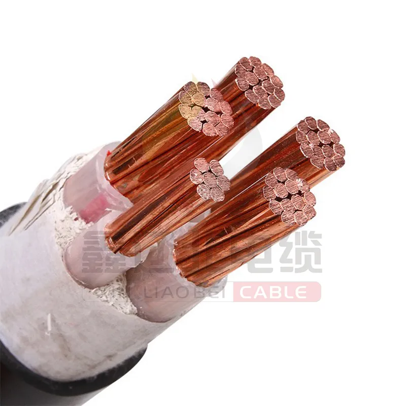 Безгалогенный огнестойкий кабель с низким дымовыделением и изоляцией из сшитого облучением полимера