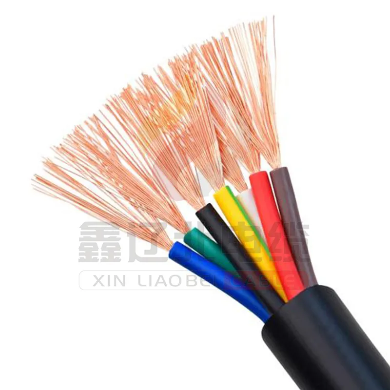 Гибкий кабель с ПВХ изоляцией и оболочкой RVV