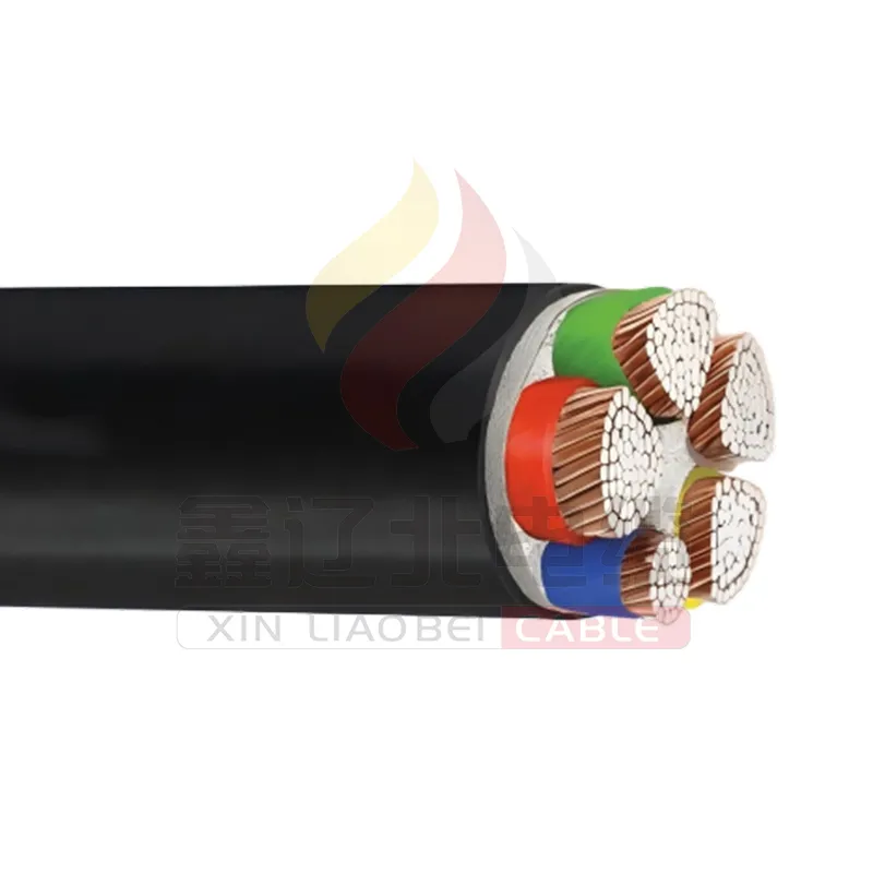 Кабель с жилами из алюминия, плакированного медью