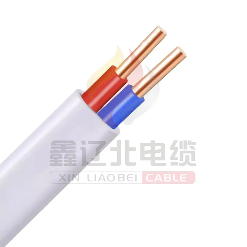 Плоский кабель с ПВХ изоляцией и оболочкой BVVB