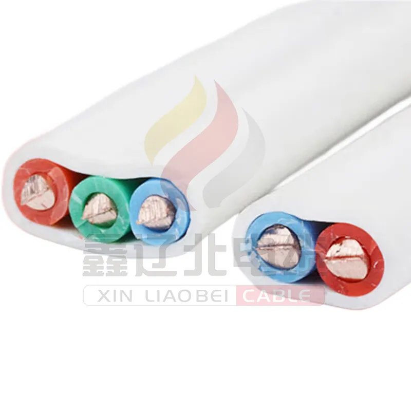 Плоский кабель с ПВХ изоляцией и оболочкой BVVB