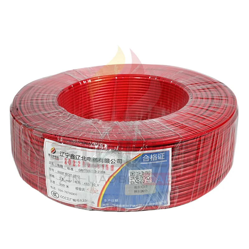 Провод с ПВХ изоляцией BV