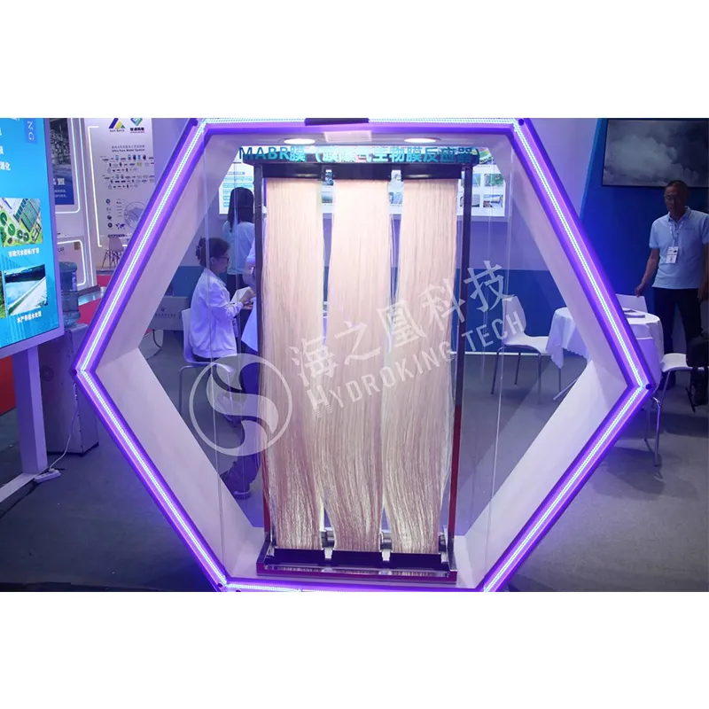 Технология MABR TIANJIN HYDROKING SCI & TECH LTD. для многосценарного применения в очистке воды сияет на Шанхайской международной водной выставке