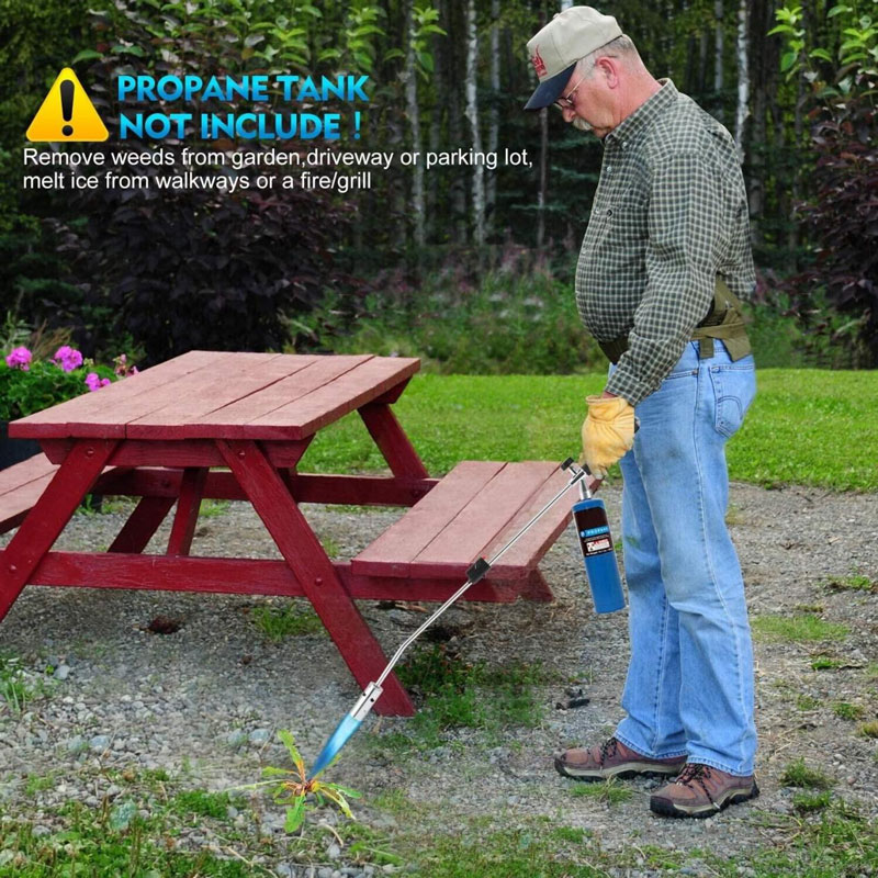 Анонс нового продукта | Эффективная прополка с удлинённой газовой горелкой: большая мощность + портативность меняют опыт работы в саду и огороде