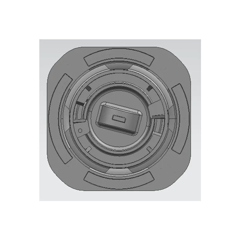 Сферический чугун квадратная крышка скважины