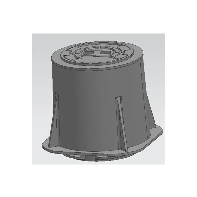 Сферический чугун квадратная крышка скважины