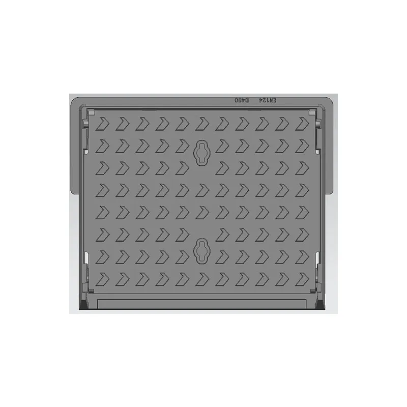 Сферический чугун квадратная крышка скважины11