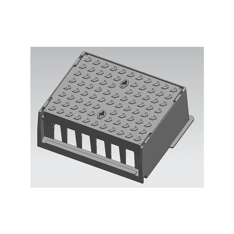 Сферический чугун квадратная крышка скважины11