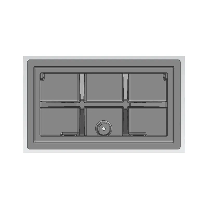 Шариковый чугун прямоугольная крышка скважины3