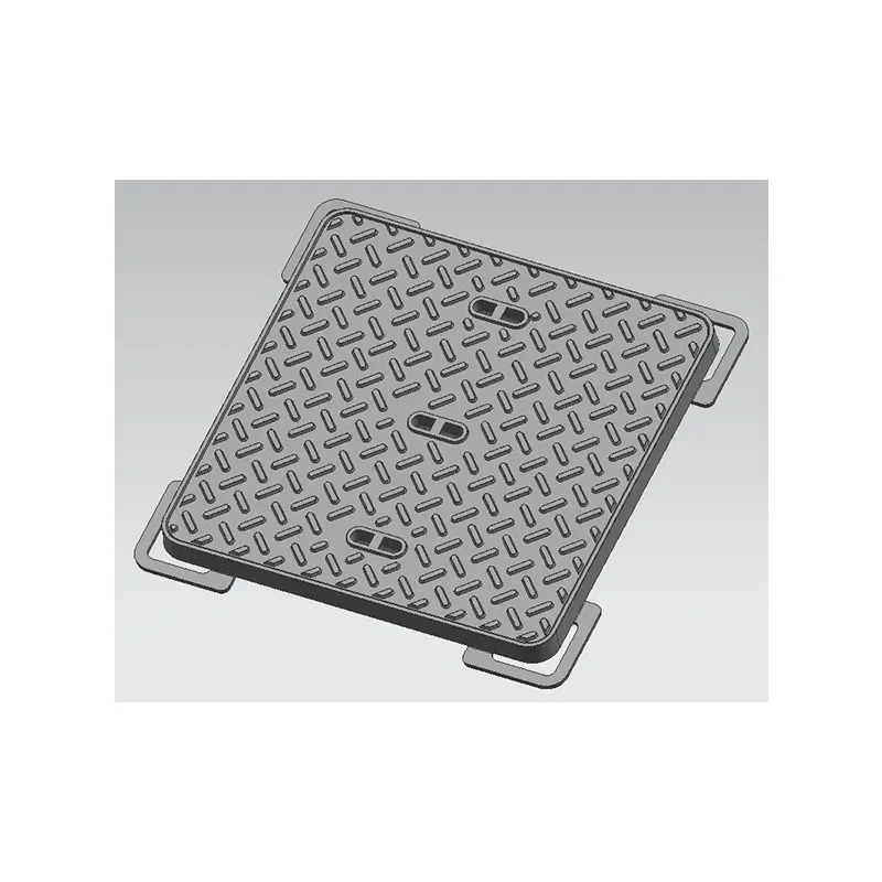 Сферический чугун квадратная крышка скважины3