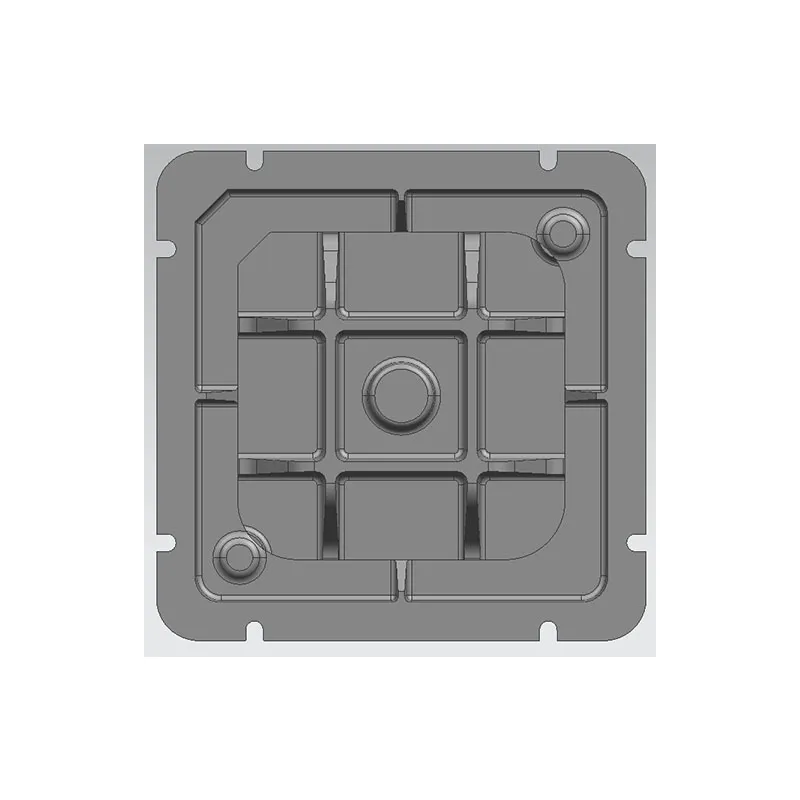 Сферический чугун квадратная крышка скважины5