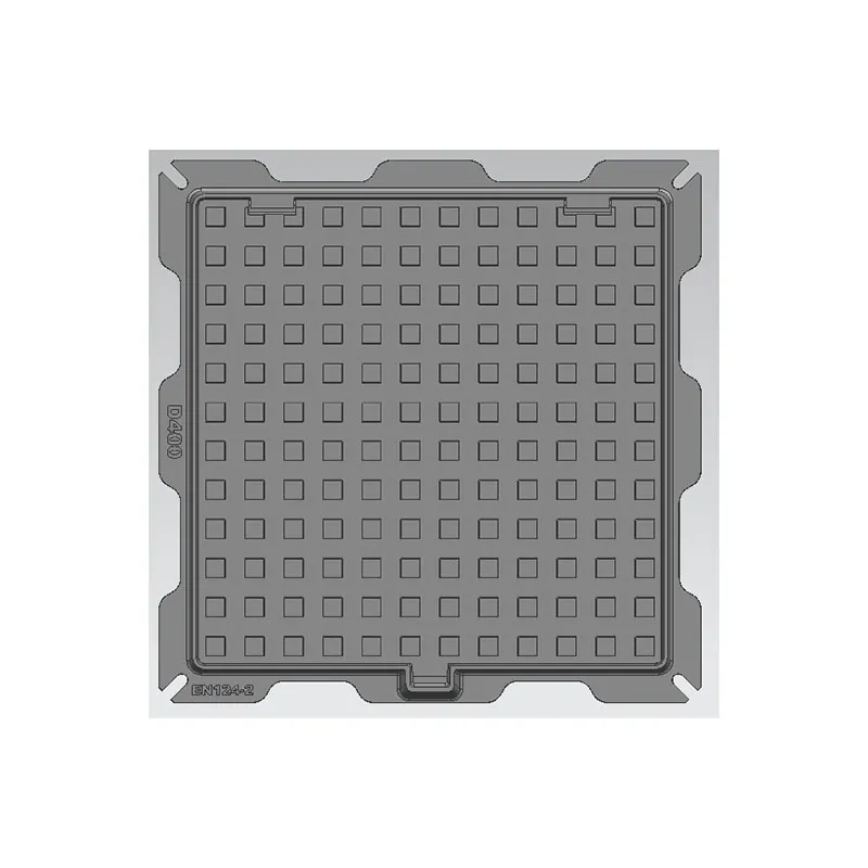 Сферический чугун квадратная крышка скважины6