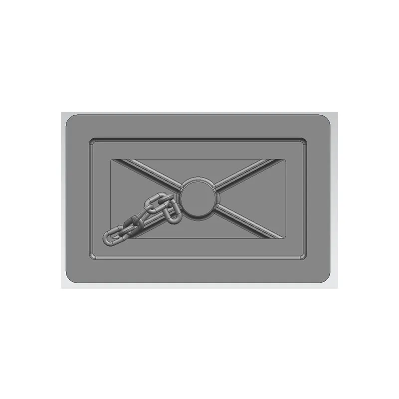 Шариковый чугун прямоугольная крышка скважины6